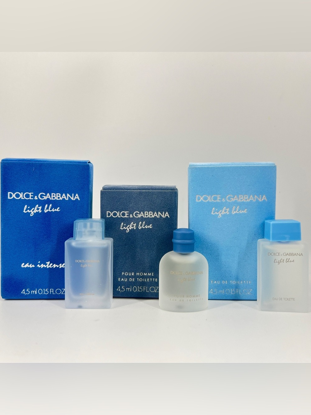 Bath & Body Works Trace of Blue + Dolce & Gabbana Light Blue 7-Pc Set - Picture 7 of 10